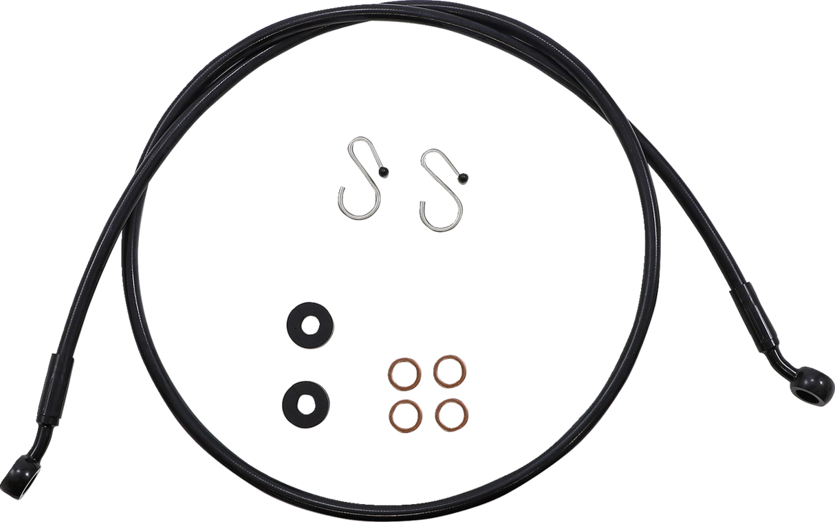 Brake Line - Black - Indian 2015 - 2022