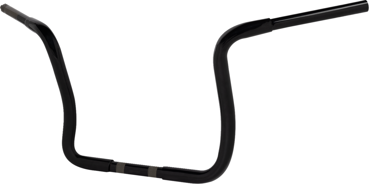 Pre-Wired Ape Handlebar - 1-1/4\" x 12\" - Black 2014 - 2022
