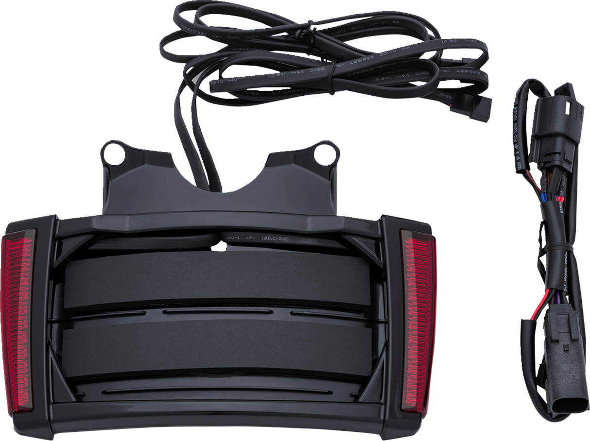 License Plate Frame - Black - Red 2014 - 2020