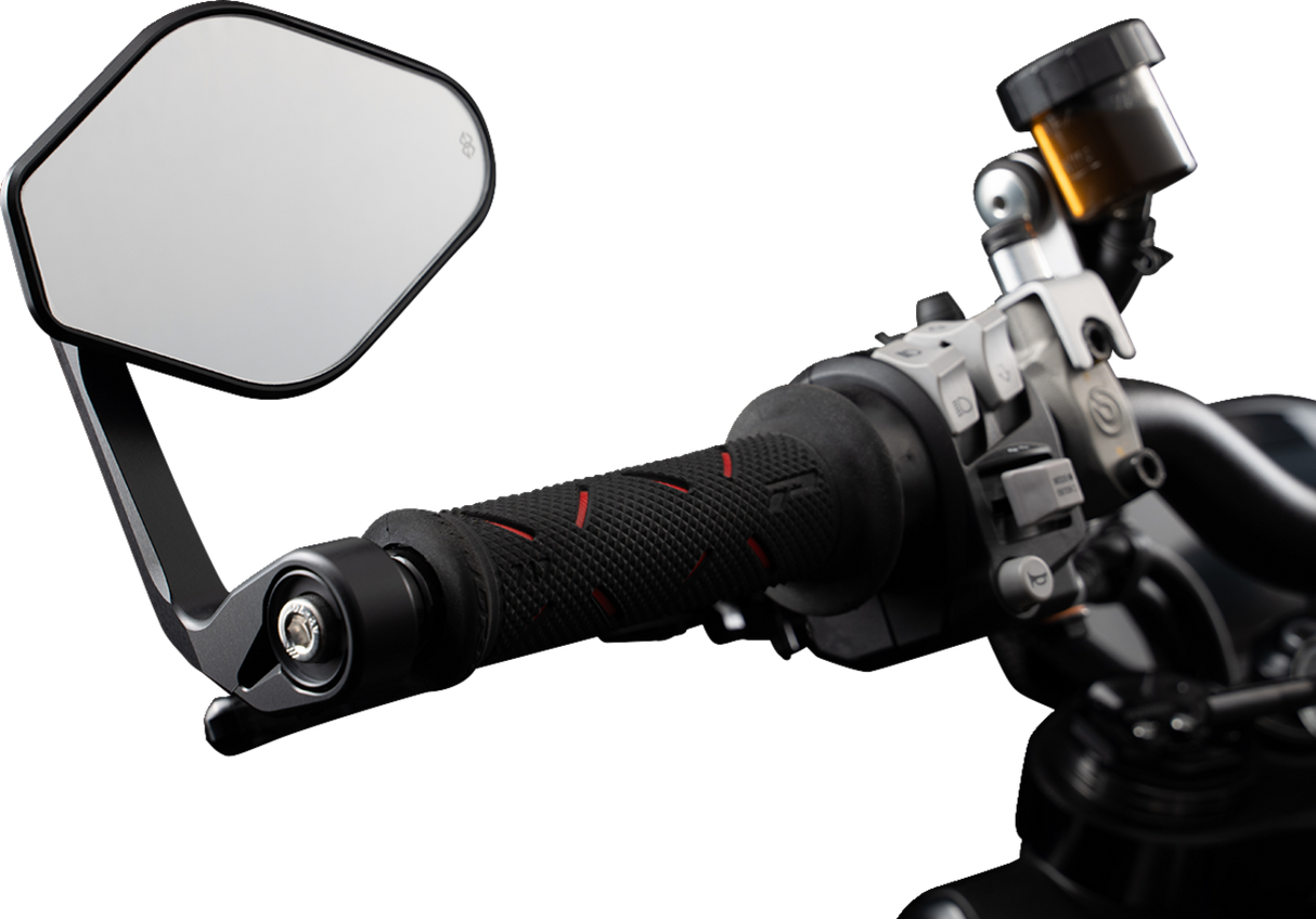 Mirror - STRATOS - Side View - Diamond - Black - Right/Left - Each 1999 - 2020