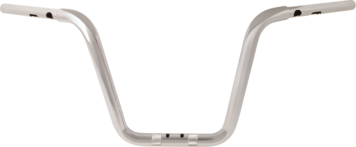 Handlebar - Twin Round - 1-1/4\" x 12\" - Chrome 2023 - 2024