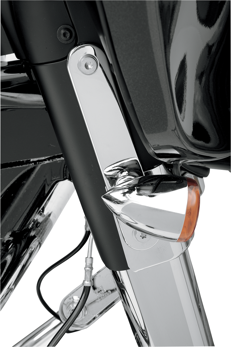 Relocation Mount - Turn Signal - Chrome 1997 - 2013