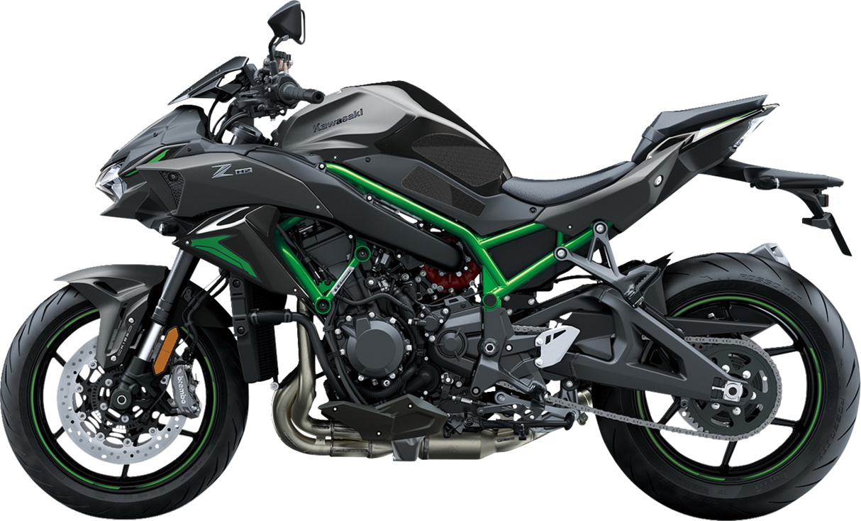 Traction Pad Tank Grips - Icon - Black - Z H2 2021 - 2023