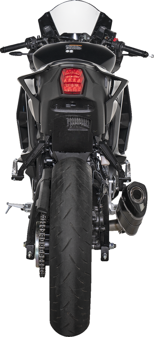 Racing Line Exhaust System - Carbon Fiber - Yamaha R3 & MT-03 2015 - 2025