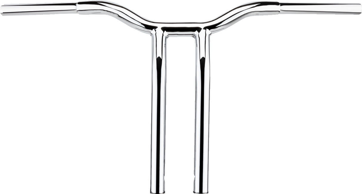 One-Piece Kage Fighter Handlebar - Pullback - 14\" x 1-1/4\" - Chrome 2024 - 2024