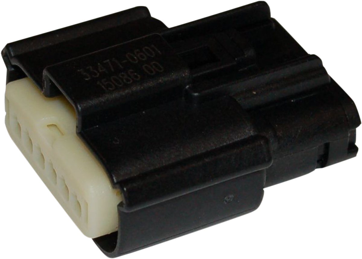 Molex MX 150 Connector - 6 Pin Female - Black 2008 - 2016