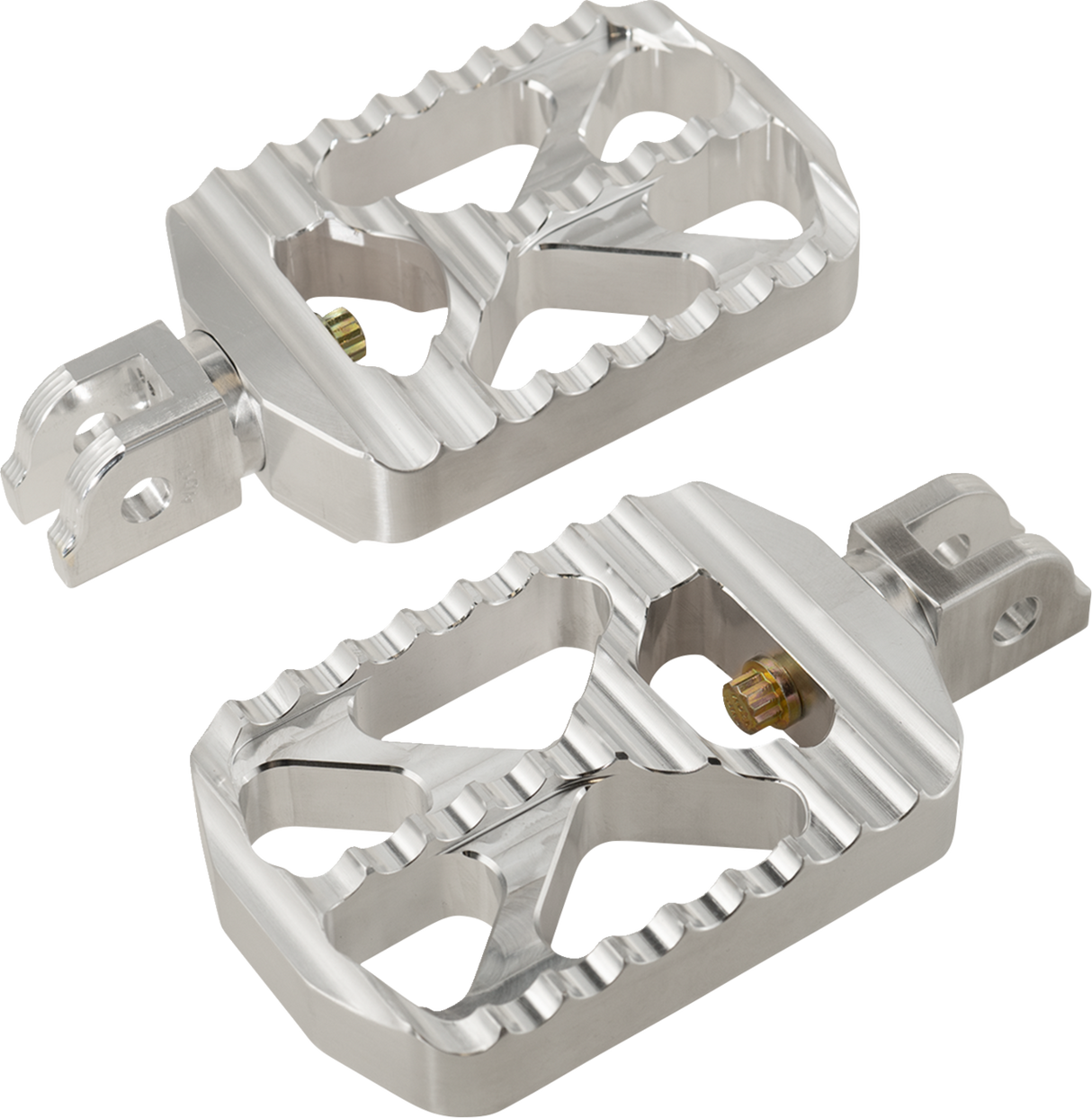 Bear Claw Footpegs - Silver - Harley-Davidson 2018 - 2023