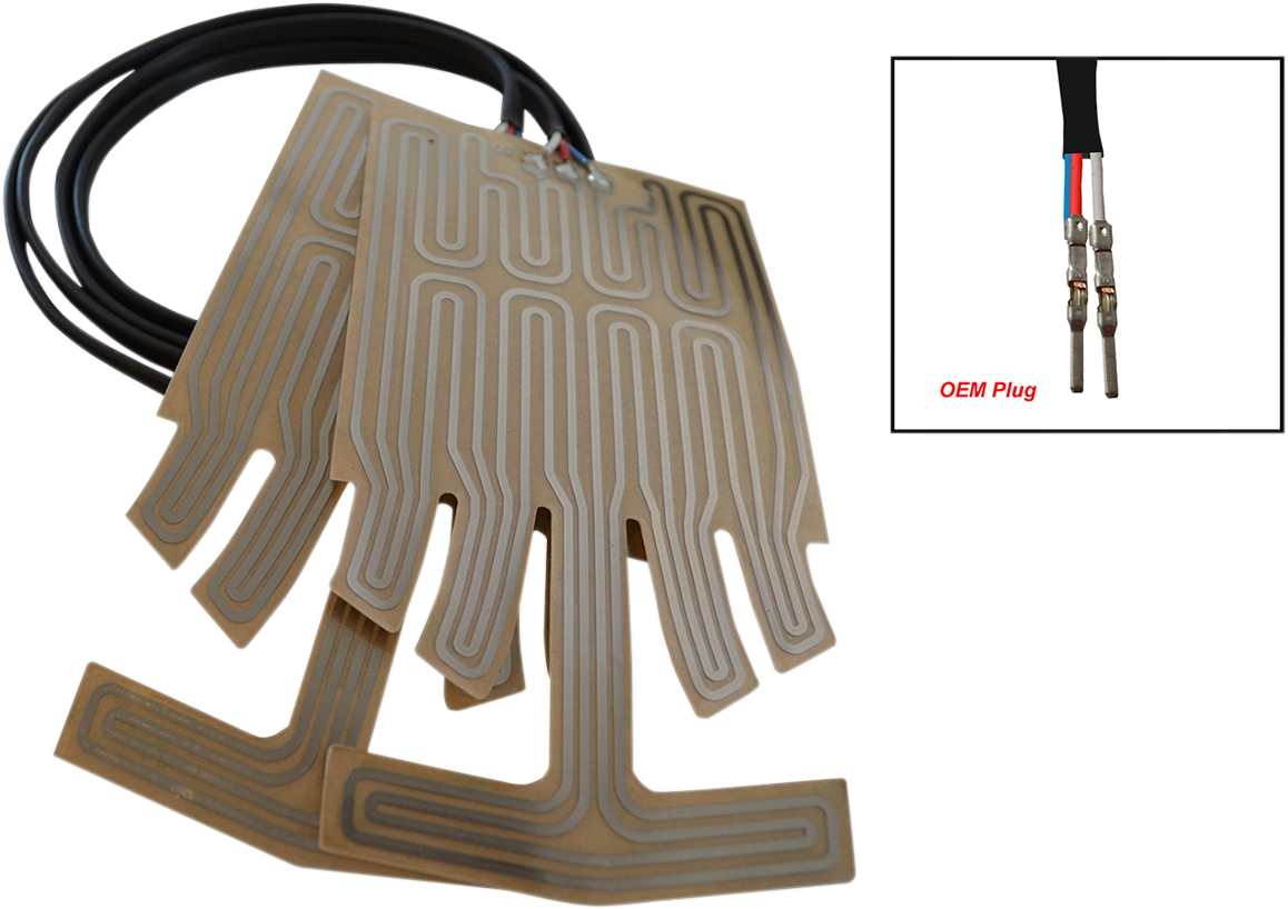 Grip Heater - Extended - 2-Wire Terminal - Ski Doo 2003 - 2018