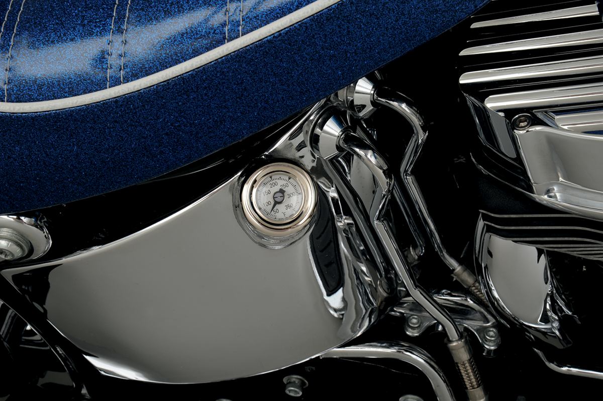 Oil Plug - With Temperature Gauge - 2.87\" 2000 - 2017