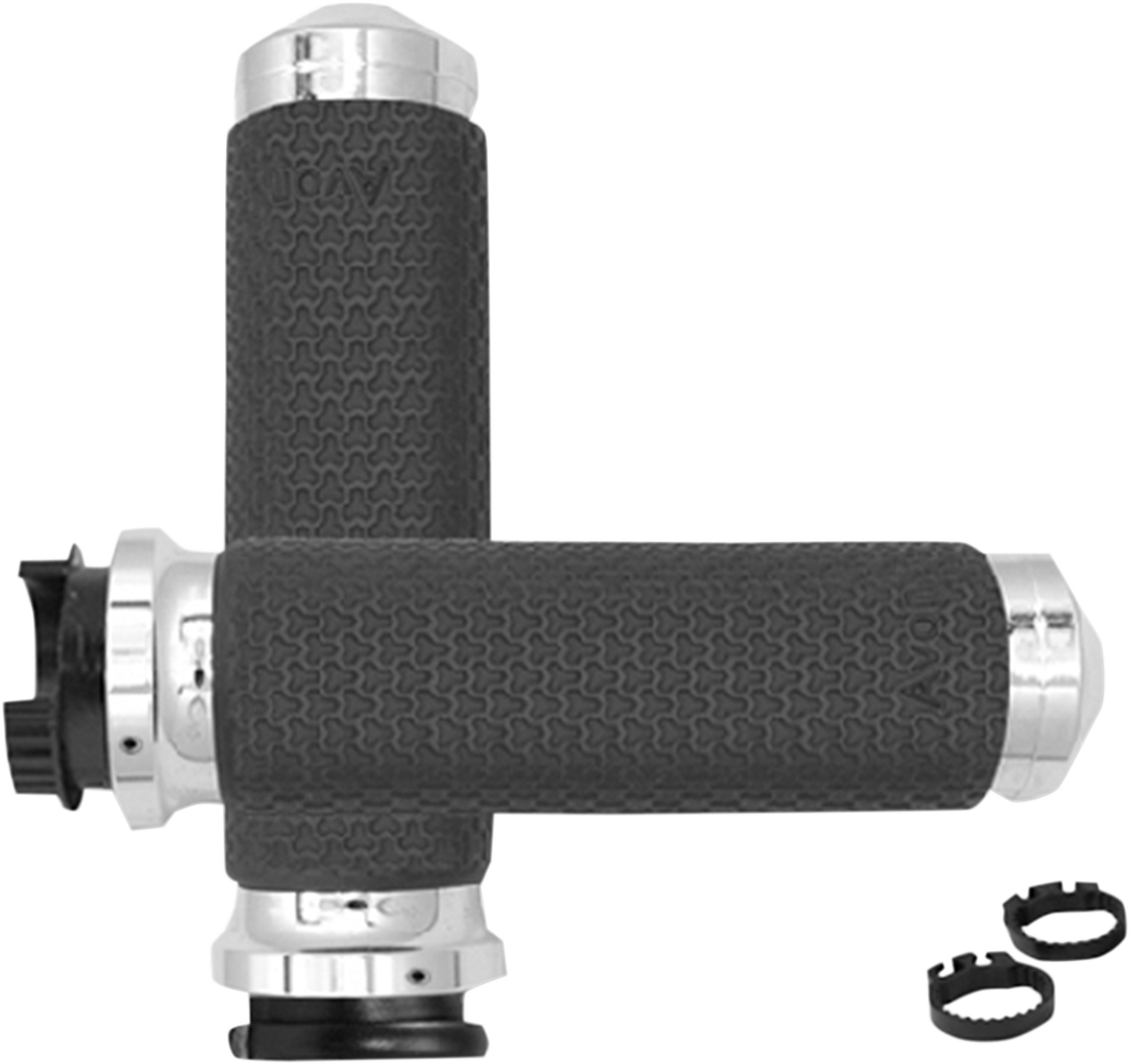 Grips - Memory Foam - Medium - Metric - Chrome 1984 - 2023