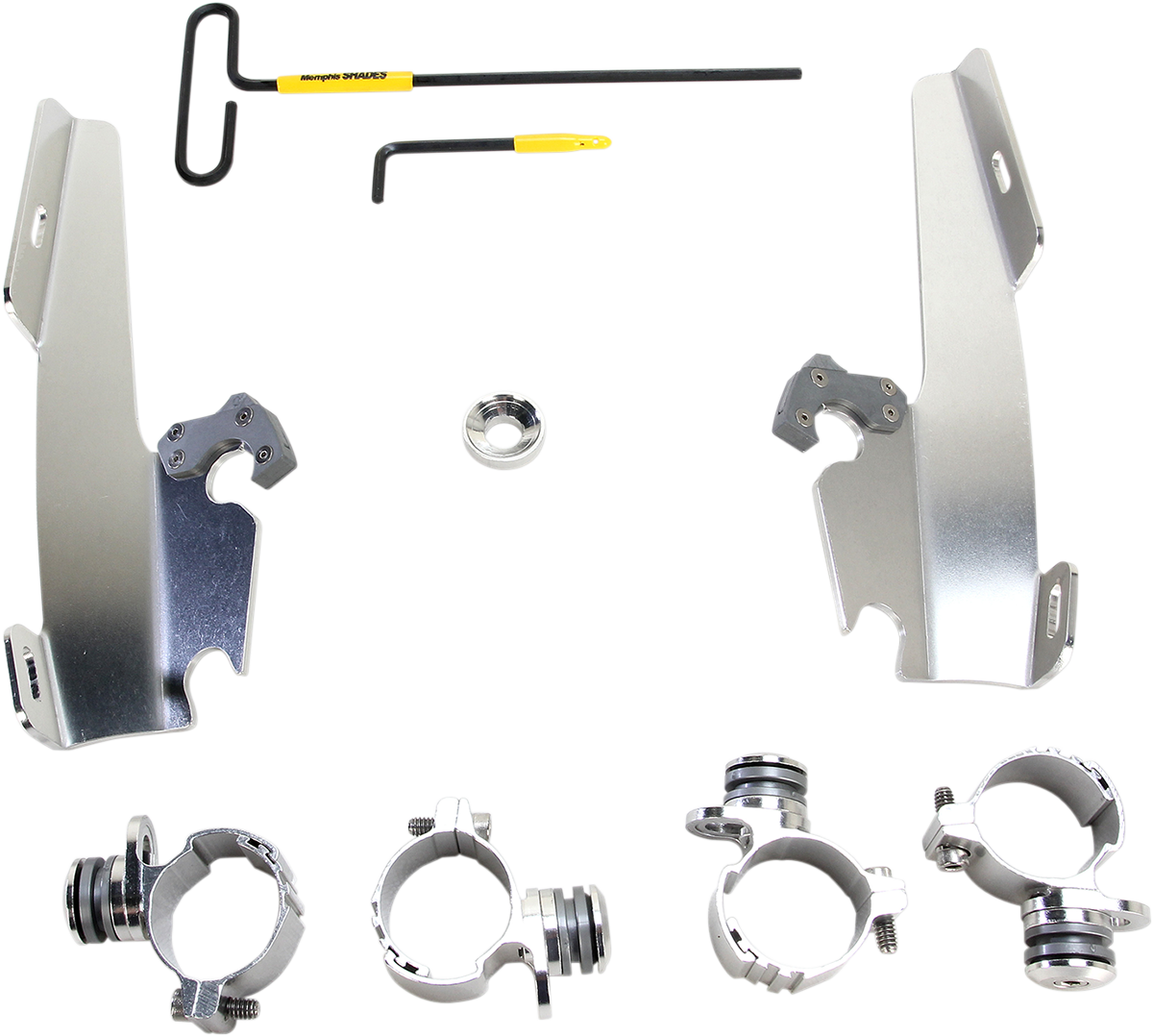 Batwing - Mounting Kit - Polished - XL 2005 - 2020