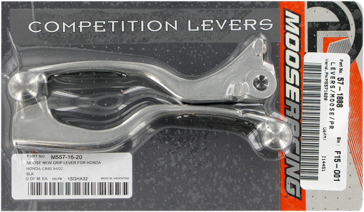 Lever Set - Competition - Black 1985 - 1997