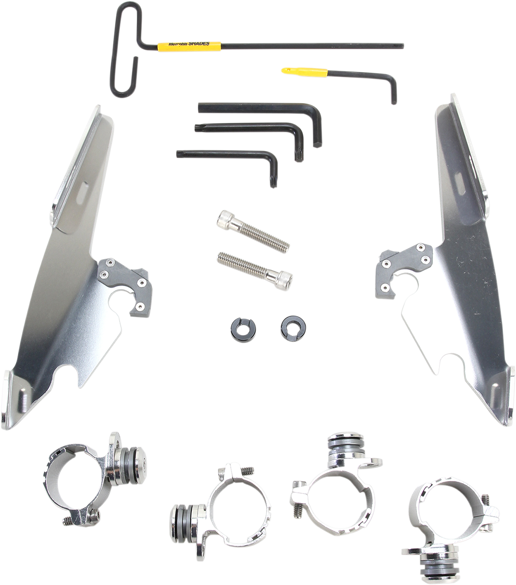 Batwing - Mounting Kit - Polished - XL48 2010 - 2019