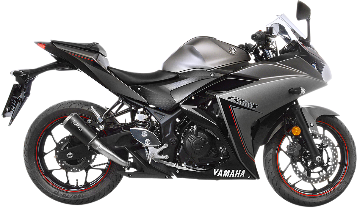 LV-10 Black Edition Muffler - YZF-R3 2015 - 2021