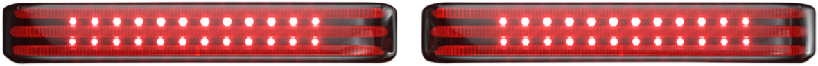 Saddlebag LED Lights - Sequential - Black/Smoke 2010 - 2013