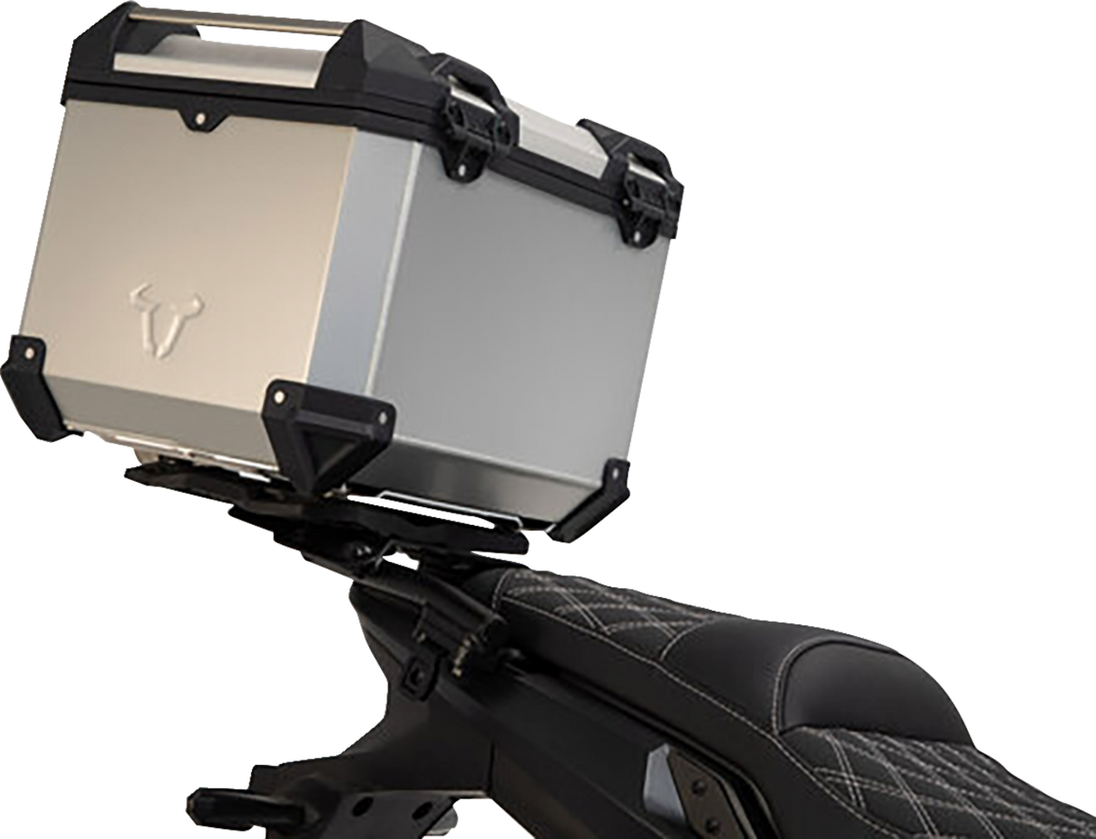 TRAX ADV Top Case System - Silver - Honda CB500/CBR500/NX500 \'13-\'24 2013 - 2024