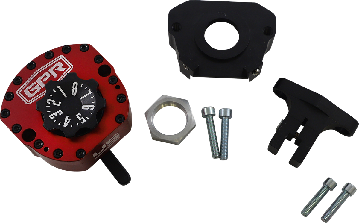 V5-S Steering Damper - Red - CBR 929/954 2000 - 2003