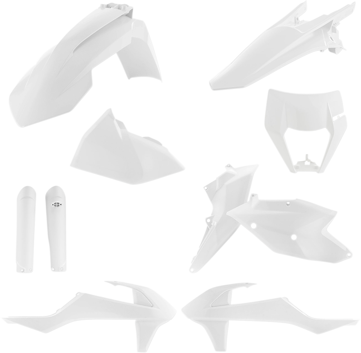 Full Replacement Body Kit - White 2017 - 2019