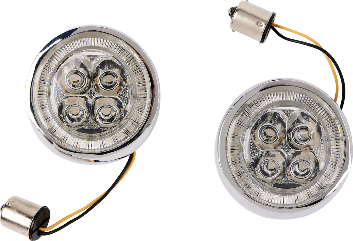 Signal Insert - Chrome/Amber 2000 - 2019