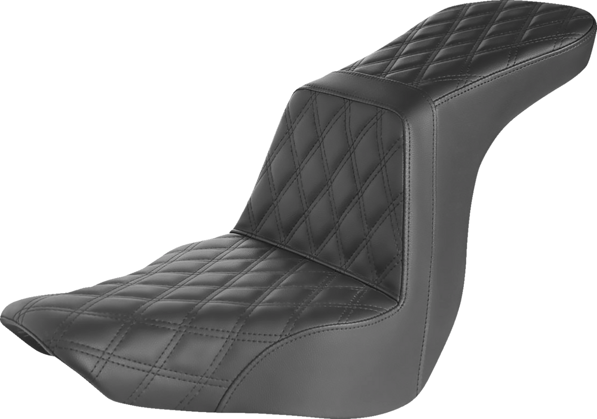 Step-Up Seat - Full Lattice Stitch - Black 2018 - 2022