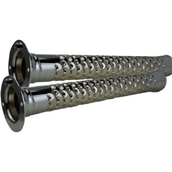 KHROME WERKS 1860-1818 Louvered Performance Baffle Inserts