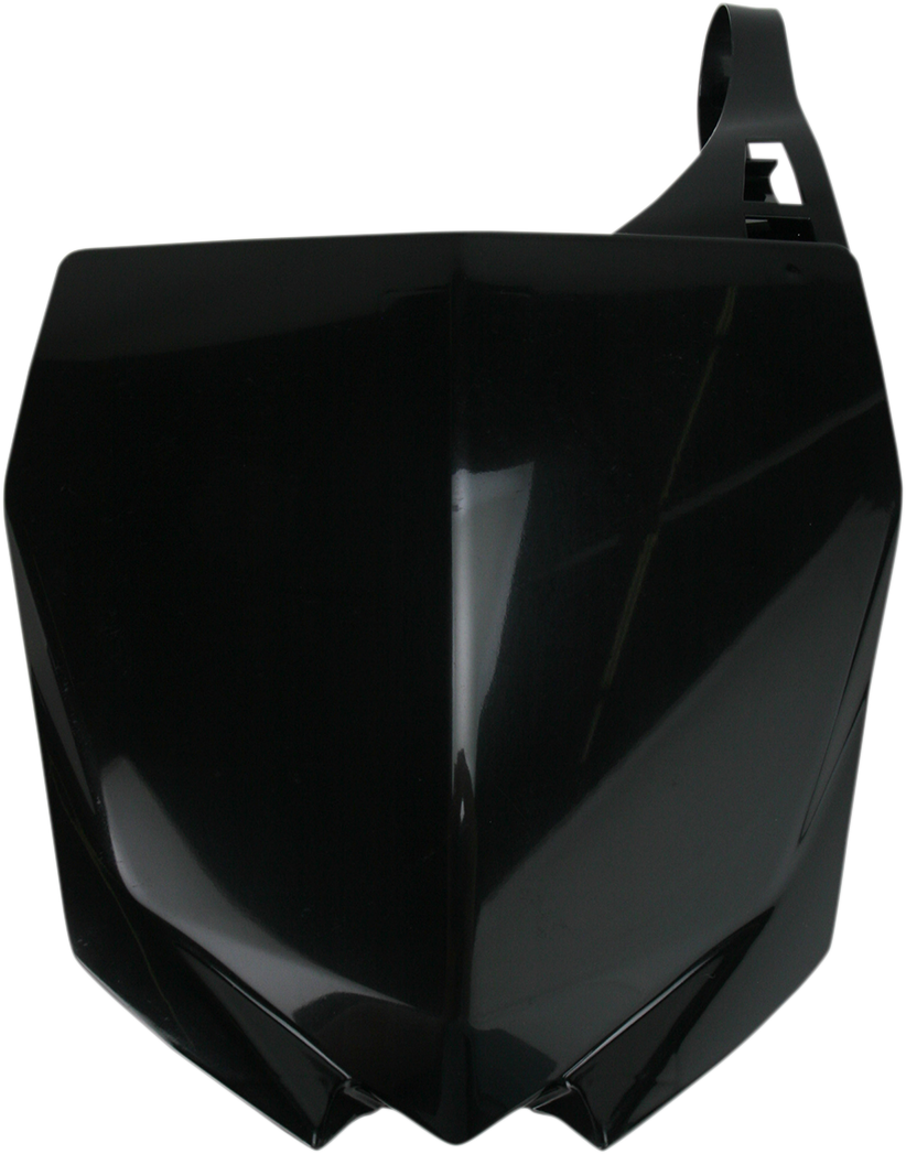 Front Number Plate - Black 2010 - 2021