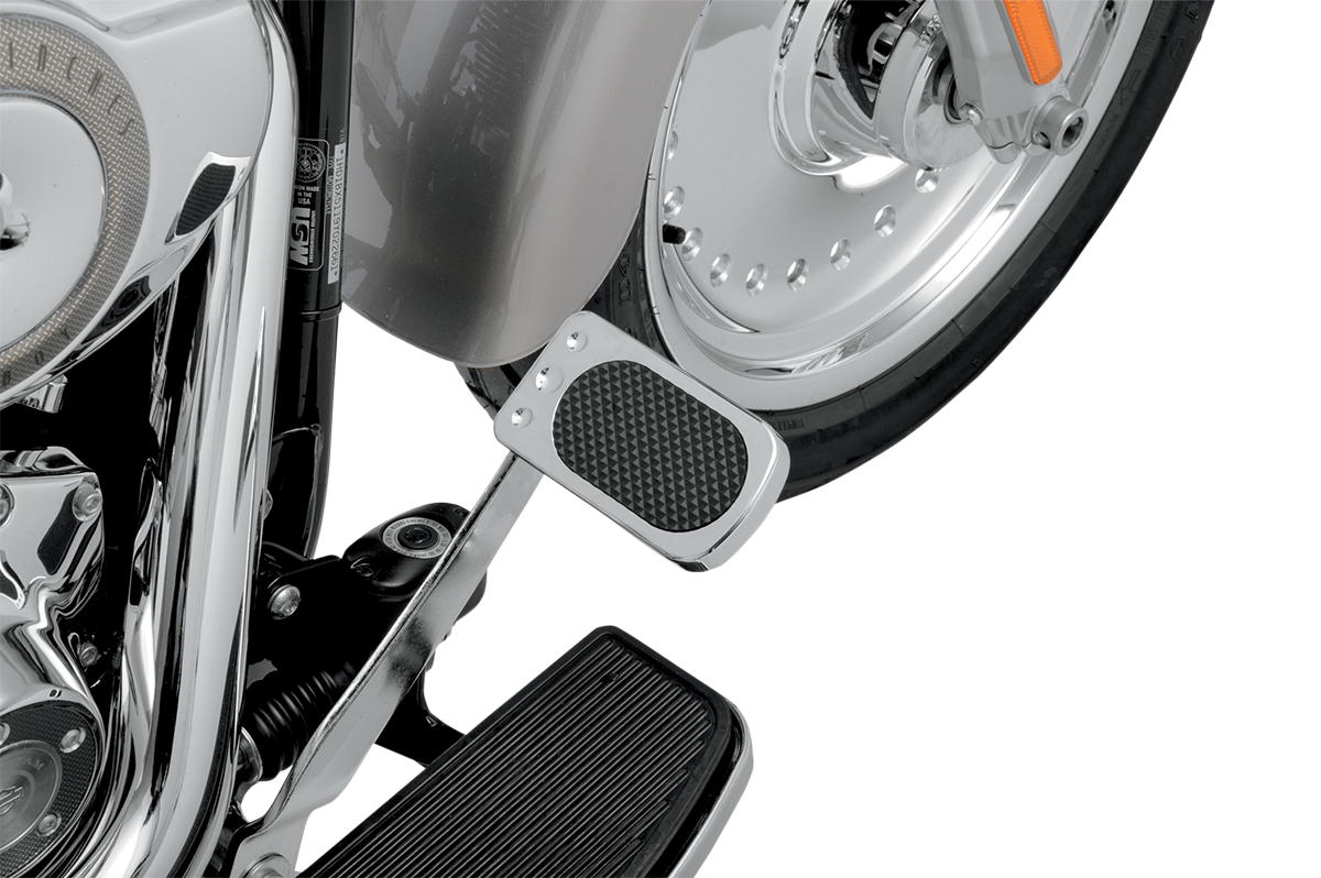 Brake Pedal Pad - Chrome - FL 1983 - 2025