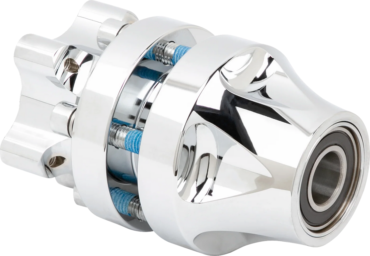 Front Hub - Cartridge - Chrome - Kit - Softail Low Rider S/ST/El Diablo 2020 - 2025