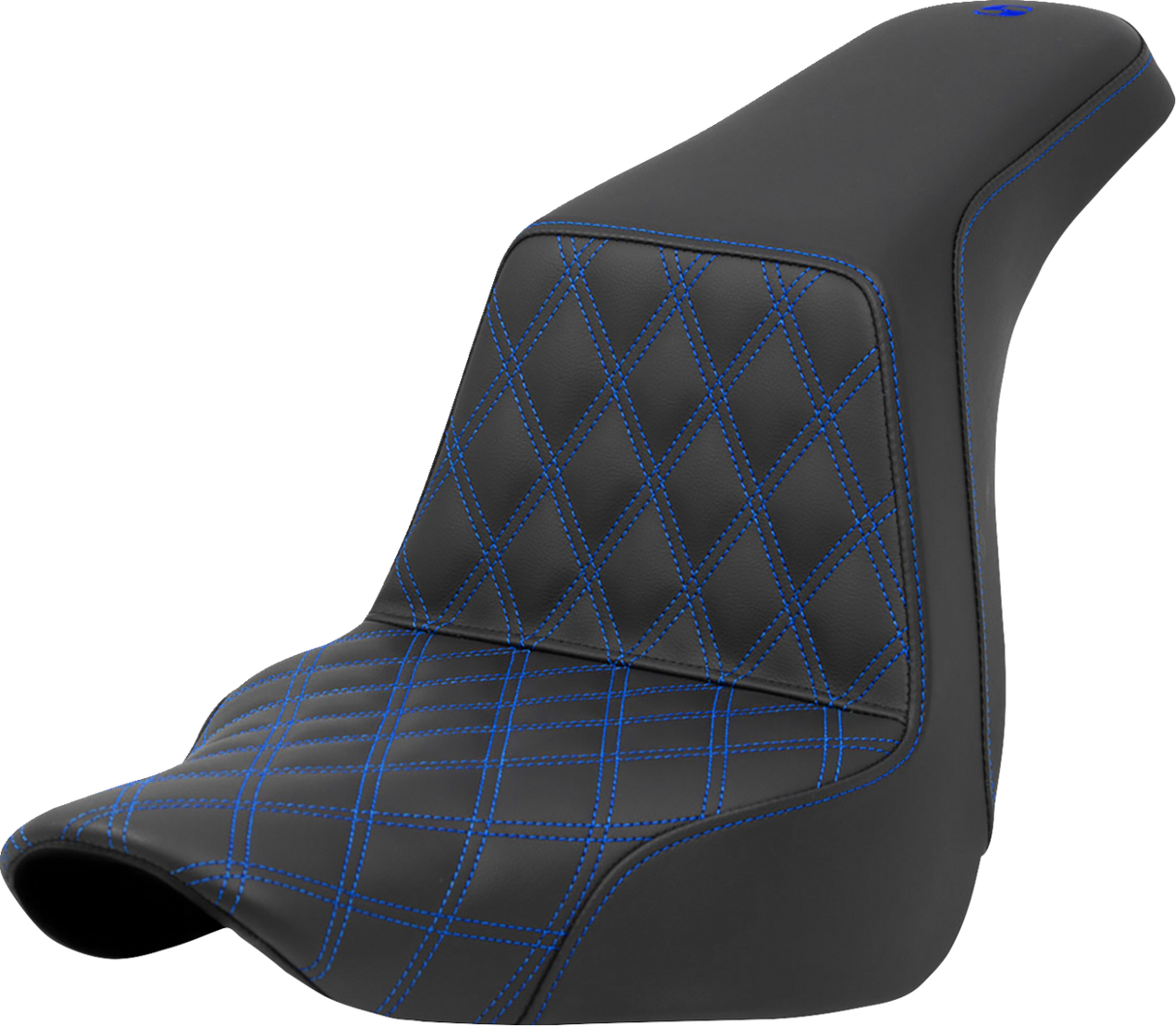 Step-Up Seat - Front Lattice Stitch - Blue Stitch - FXLR/FLSB \'18-\'21 2018 - 2021