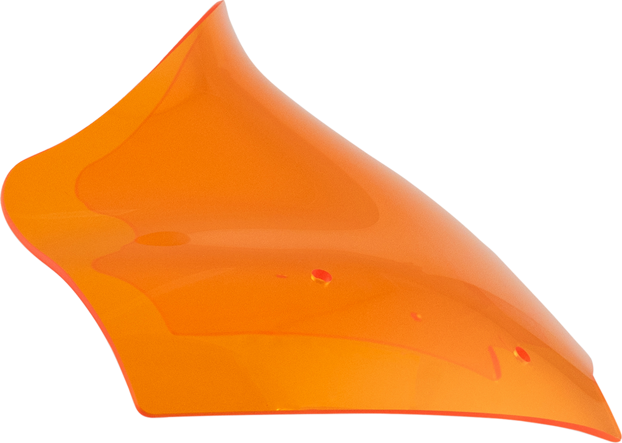 Kolor Flare™ Windshield - 10\" - Orange - FLTR 2023 - 2024
