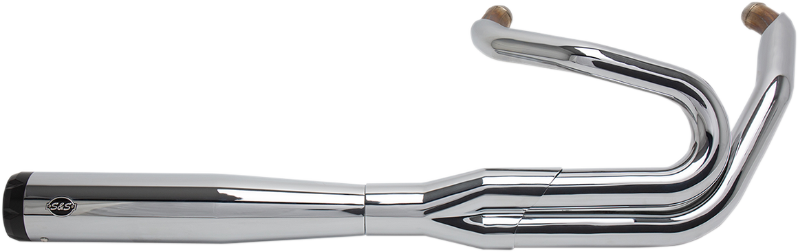 2:1 50 State Exhaust for M8 Softail - Chrome 2018 - 2022