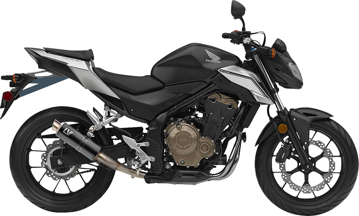 GP Corsa Slip-On Muffler - Black Edition - CB/CBR 500 2016 - 2021