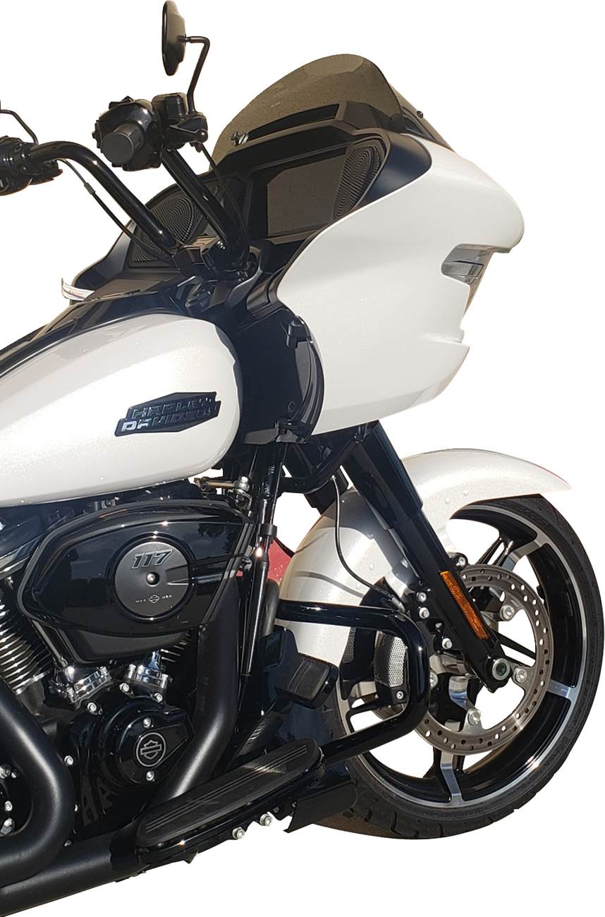 Windshield - 9-1/2\" - Dark Smoke - FLTRX/SE/STSE 2023 - 2024