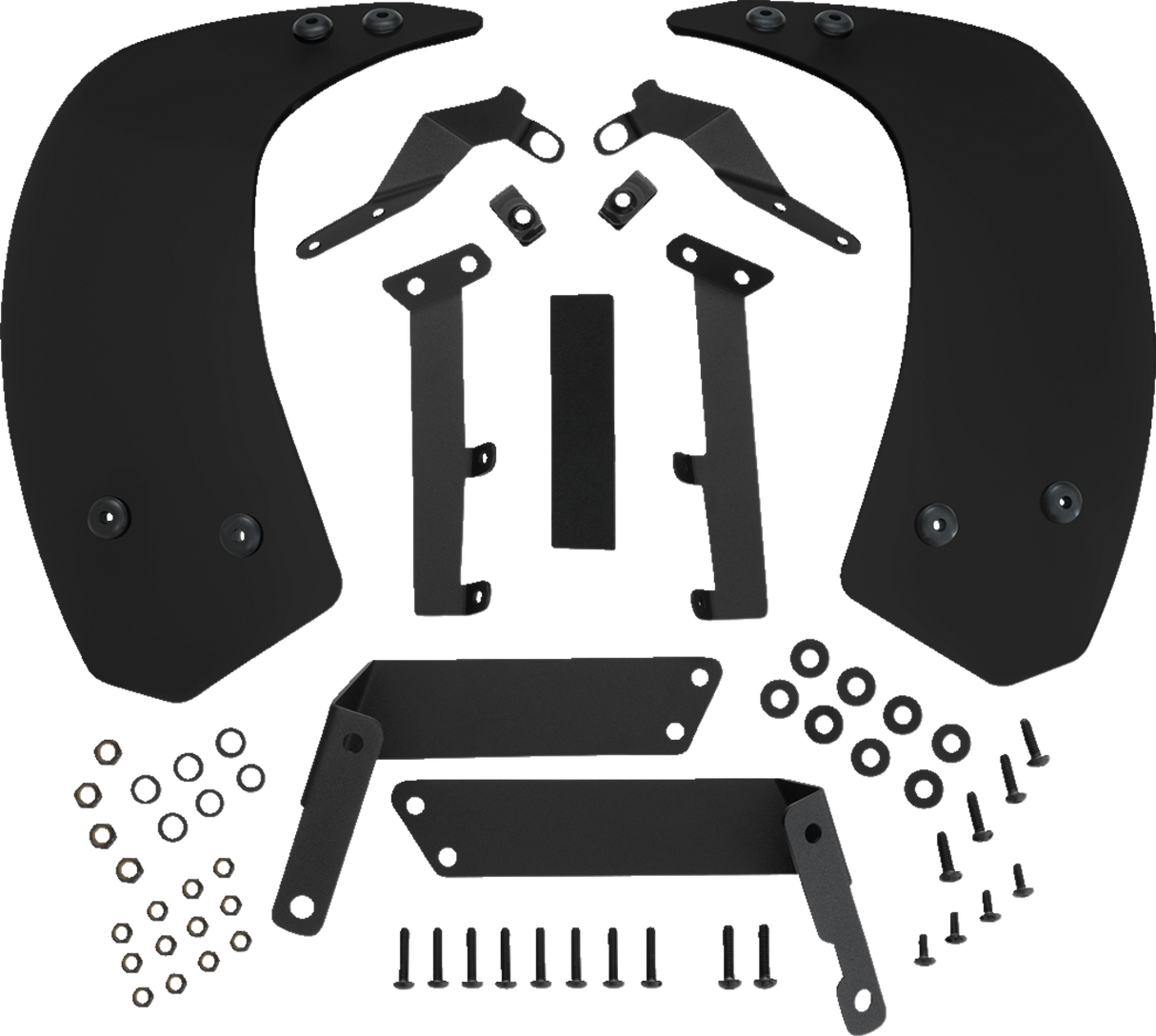 Lower Wind Deflectors - Smoke - Ryker 2019 - 2022