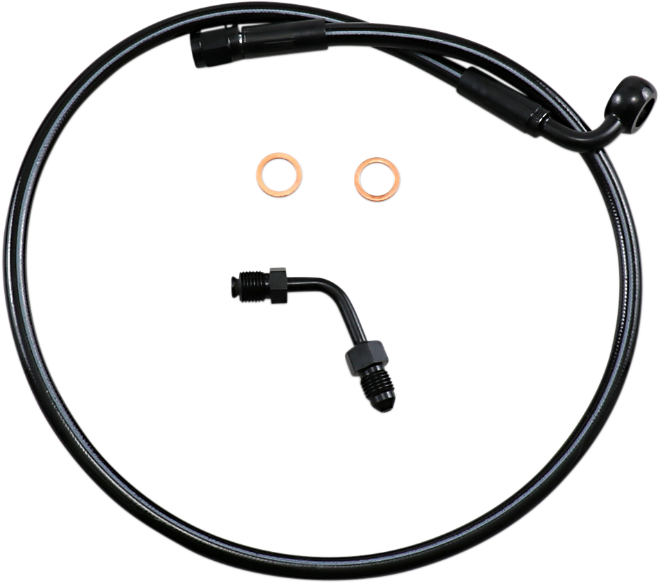 Brake Line - Upper with Adapter - Black 2018 - 2020