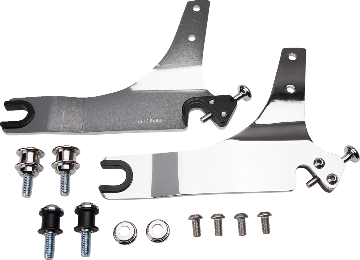 Backrest Kit - 11\" - Chrome - FXLR 2018 - 2020