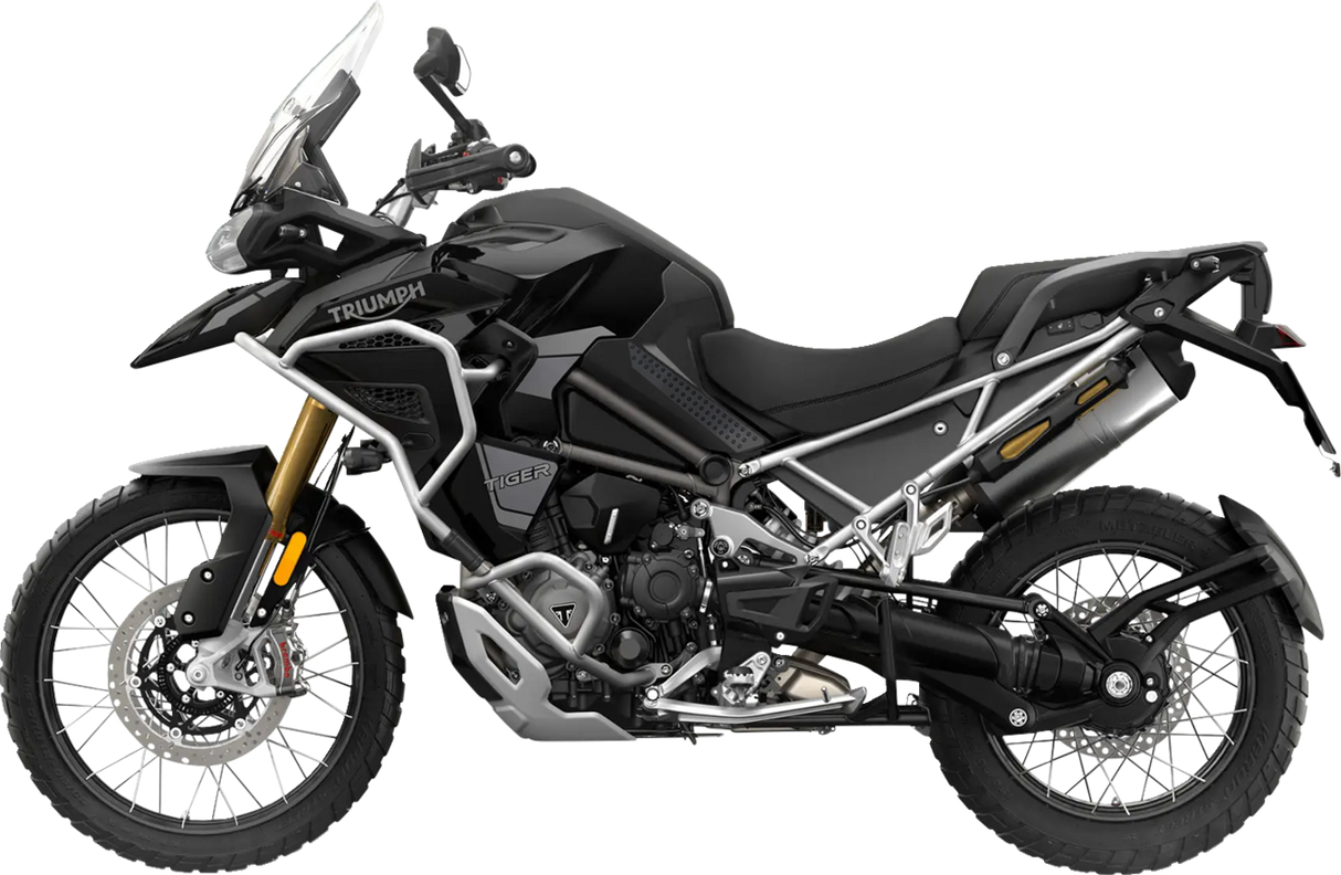 Traction Pad Tank Grips - Volcano - Clear - Tiger 1200 Rally Explorer 2022 - 2024