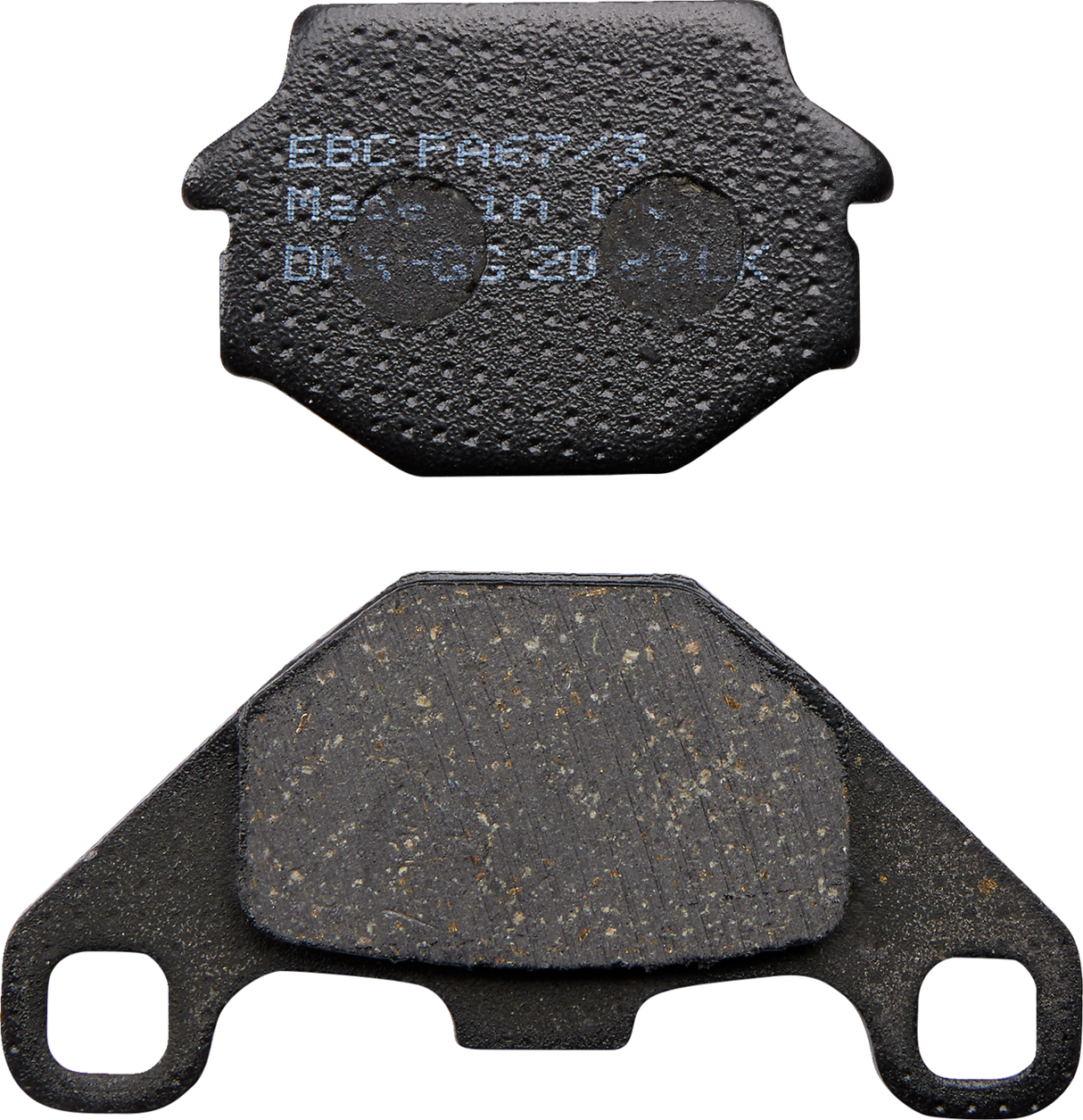 Organic Brake Pads - KLR 650 - FA67/3 1987 - 1989