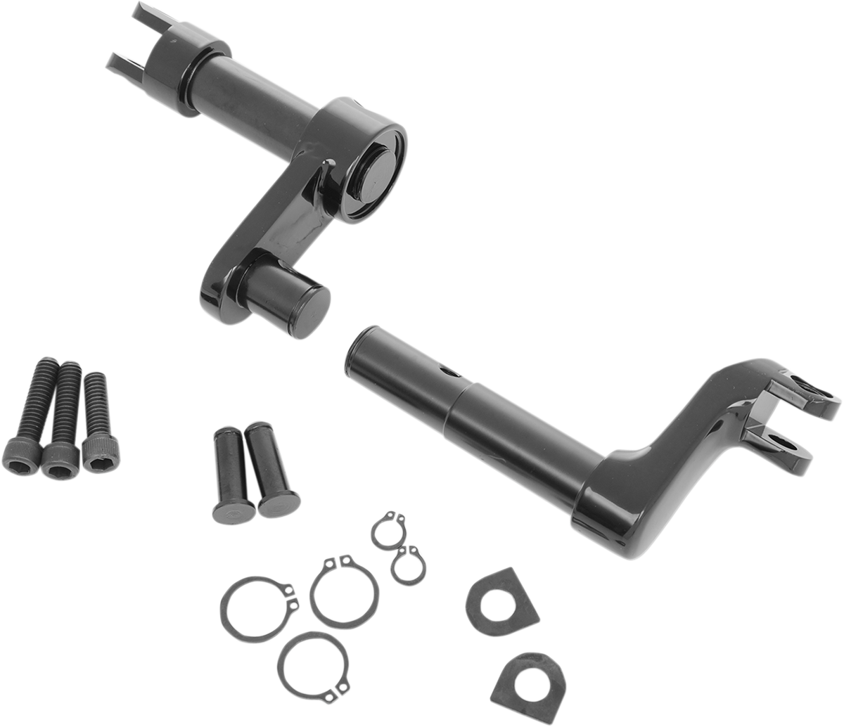 Footpeg Mount - 2\" Extended - Black 2011 - 2022