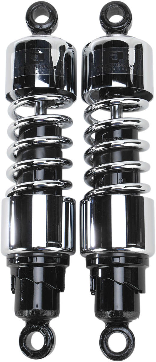 Shocks - 412 Cruiser Series - Chrome - 12\" - Standard 1982 - 2007