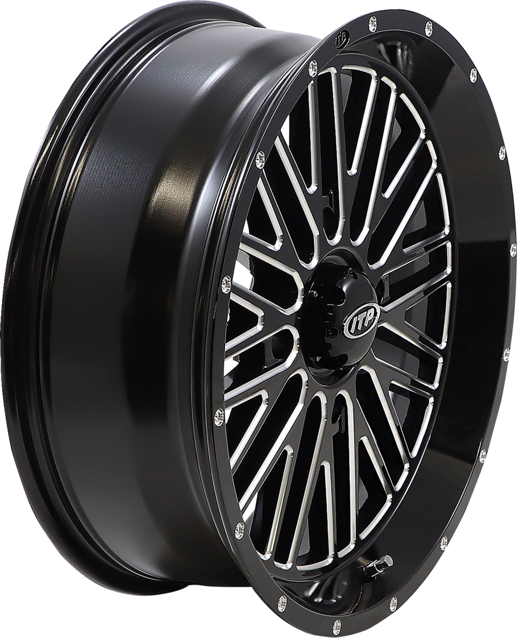 Wheel - Momentum - Front/Rear - Black/Milled - 18x6.5 - 4/156 - 4+2.5 (+10 mm) 1992 - 2023
