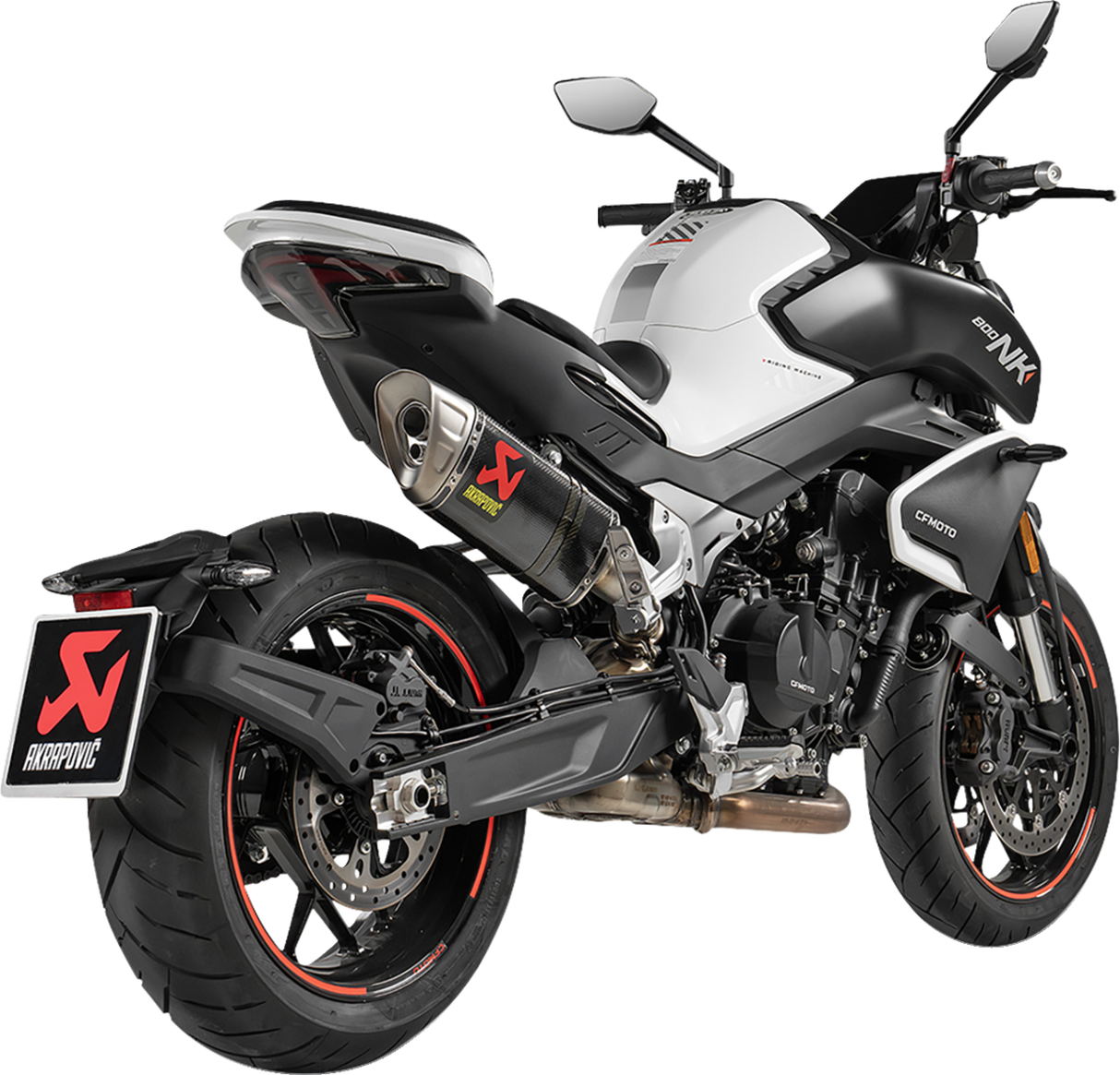 Slip-On Line Muffler - Carbon Fiber - CF Moto 800NK 2024 - 2025