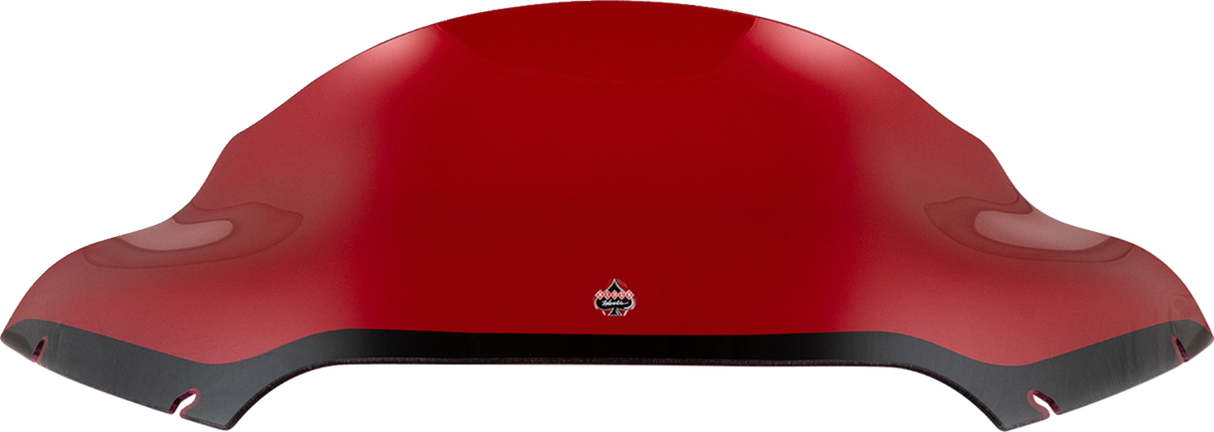 Kolor Flare™ Sport Windshield - 9\" - Red - FLTR 2015 - 2023