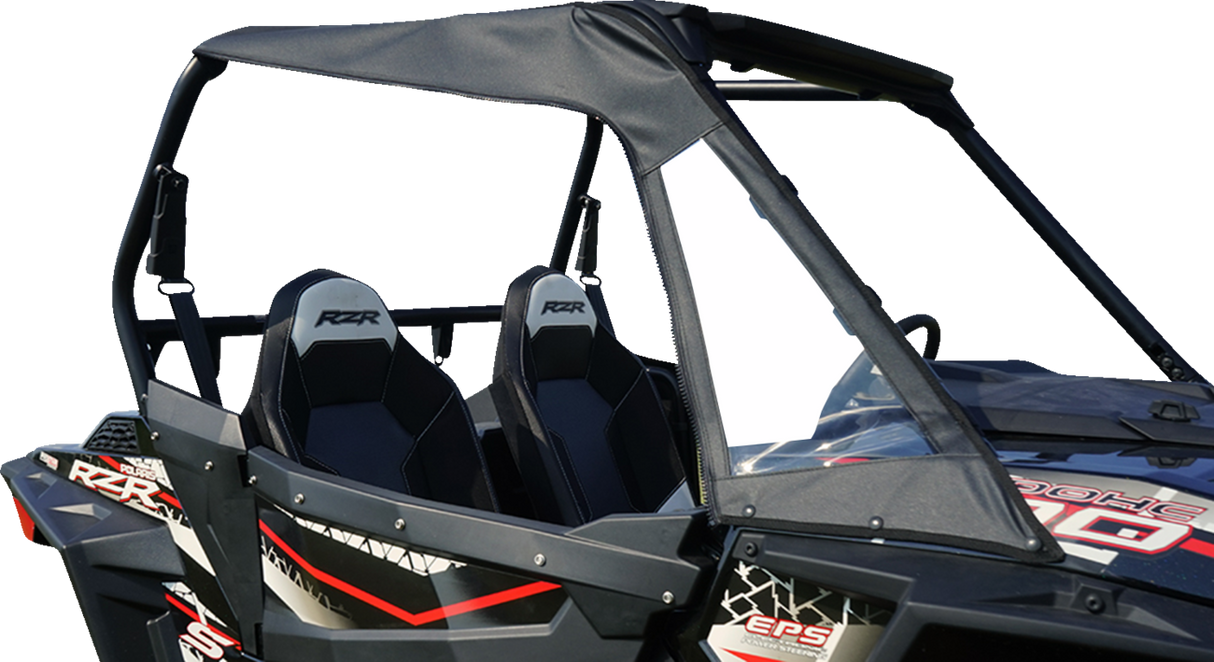 Soft Enclosure - Upper - Black - RZR 2014 - 2023