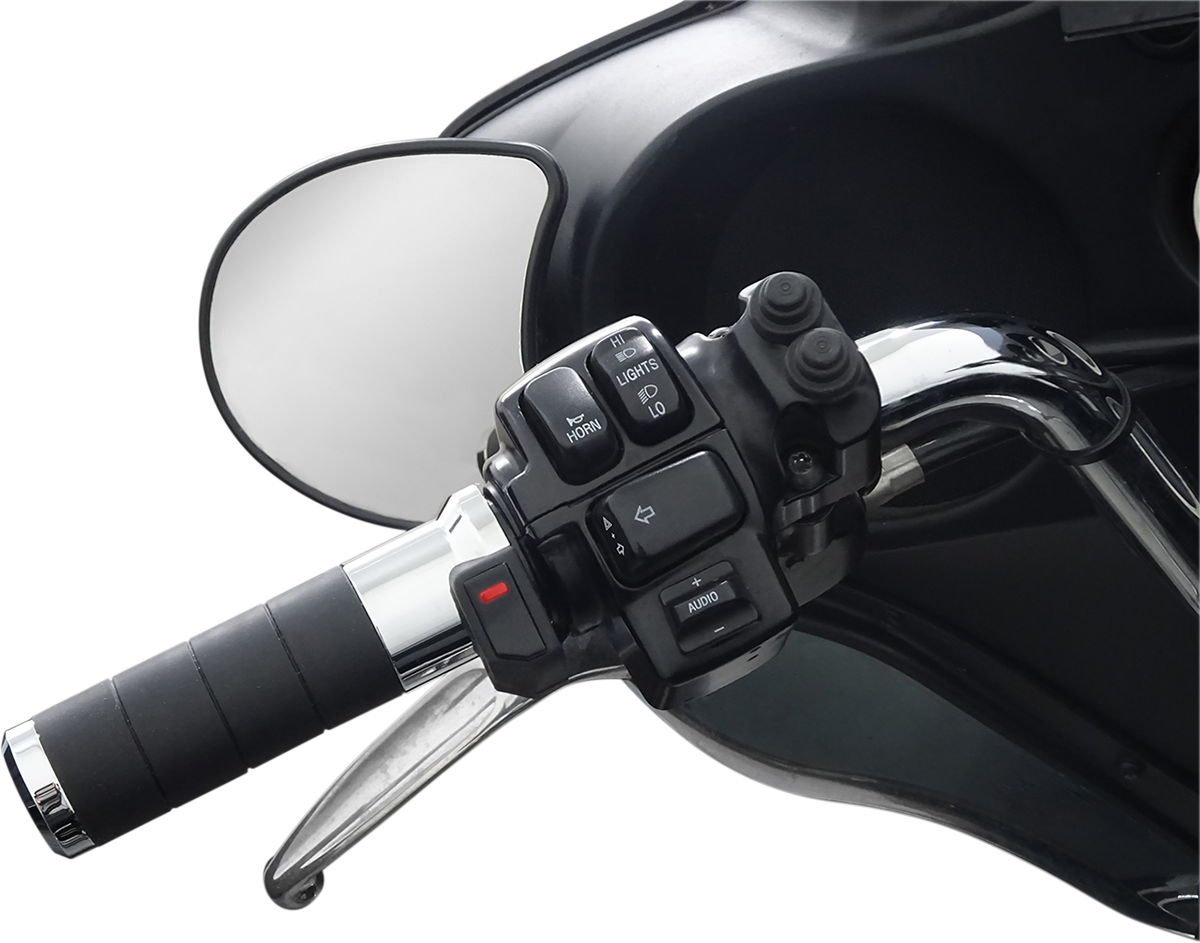 Grips - Heated - Titan-X - 1\" - Chrome 1986 - 2021