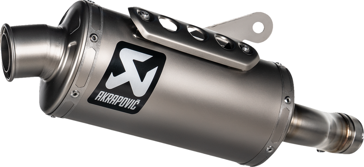 Slip-On Line Muffler - Titanium - Speed/Scrambler 400 2024 - 2024