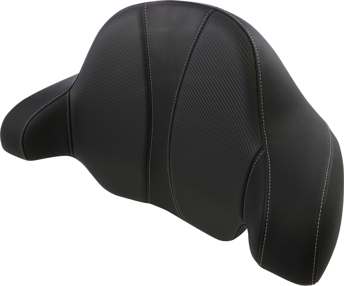 Tour-Pak® Backrest Pad - Dominator Seat - Black - FL \'14-\'23 2014 - 2023