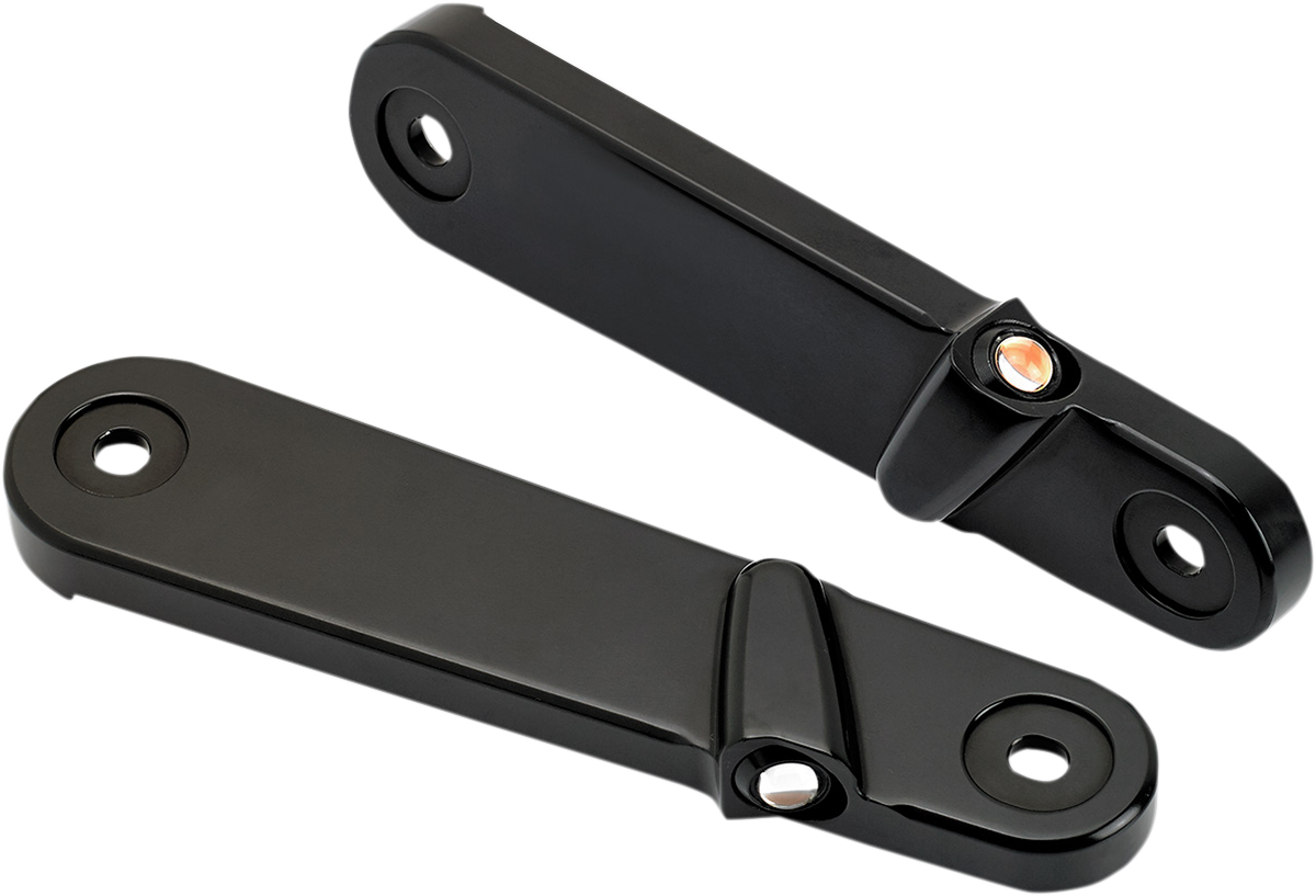 Streamliner Turn Signals - Smooth - Black 2014 - 2020