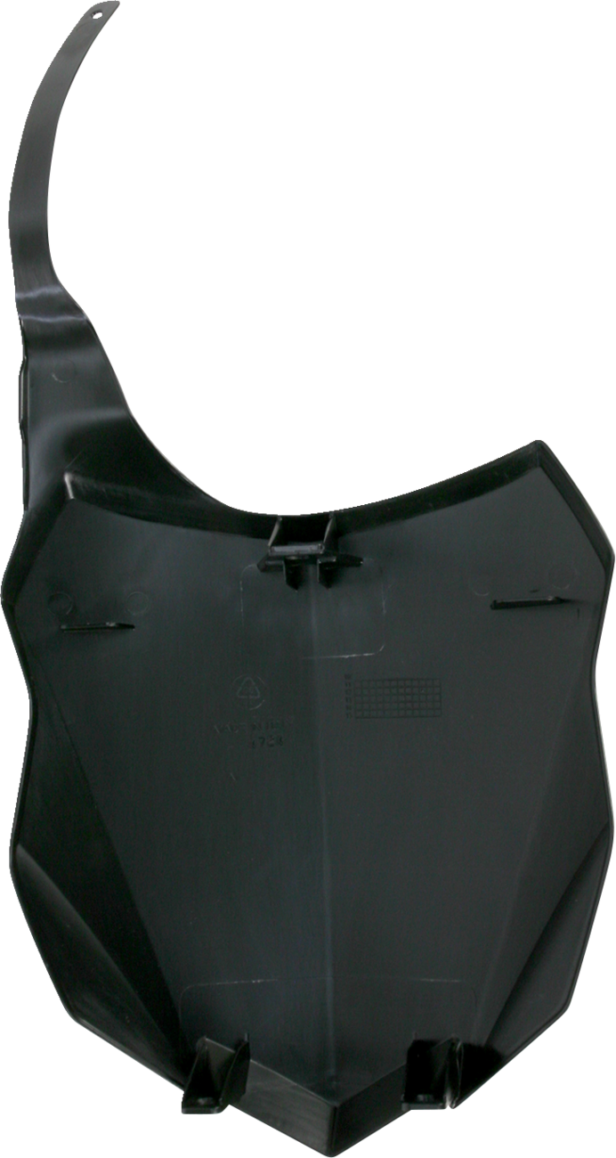 Front Number Plate - Black 2013 - 2016