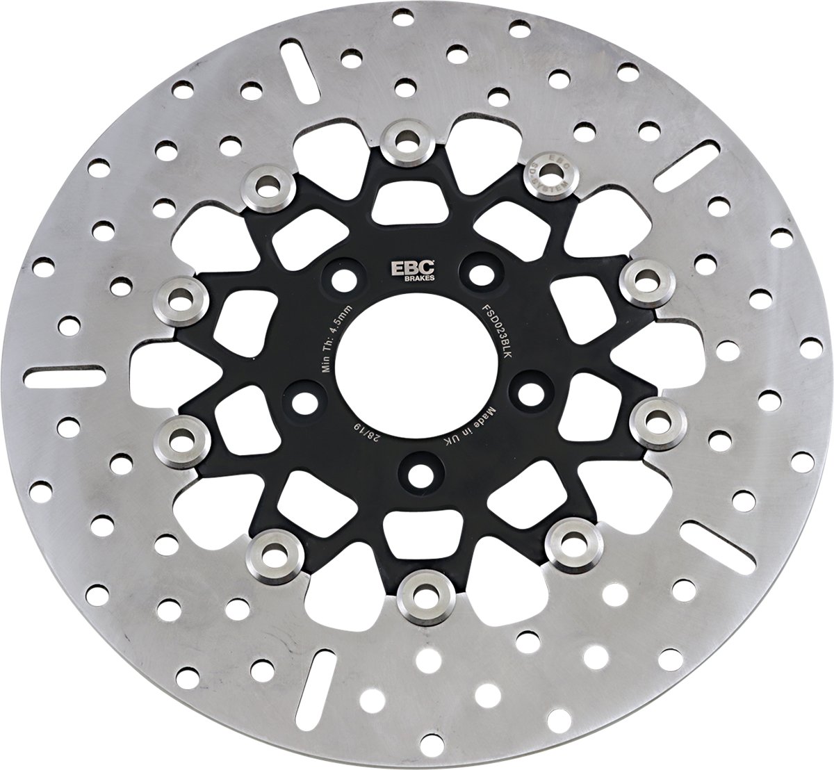 Brake Rotor - Black Carrier - FSD023BLK 2000 - 2014